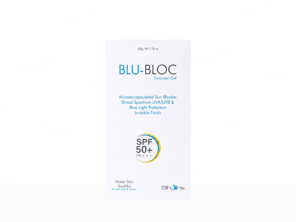 Blu-Bloc Sunscreen Gel SPF 50+ PA+++