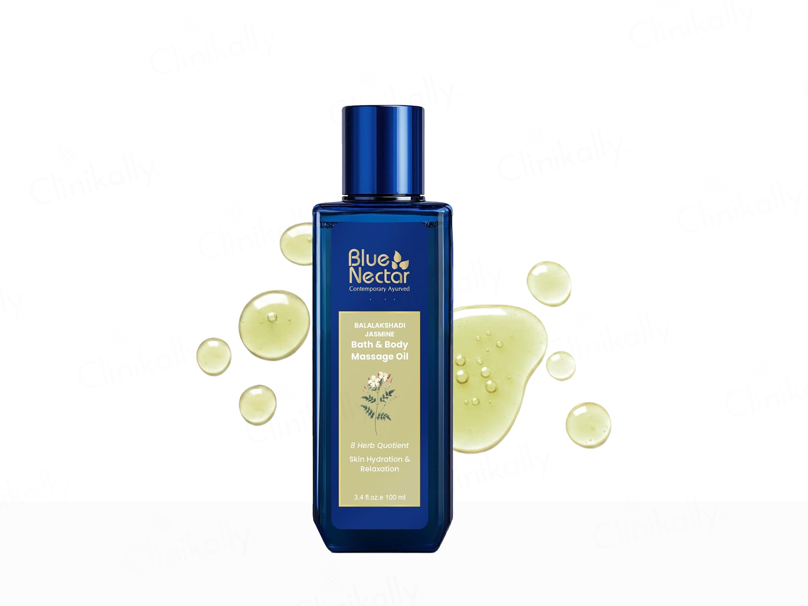 Blue Nectar Balalakshadi Jasmine Bath & Body Massage Oil