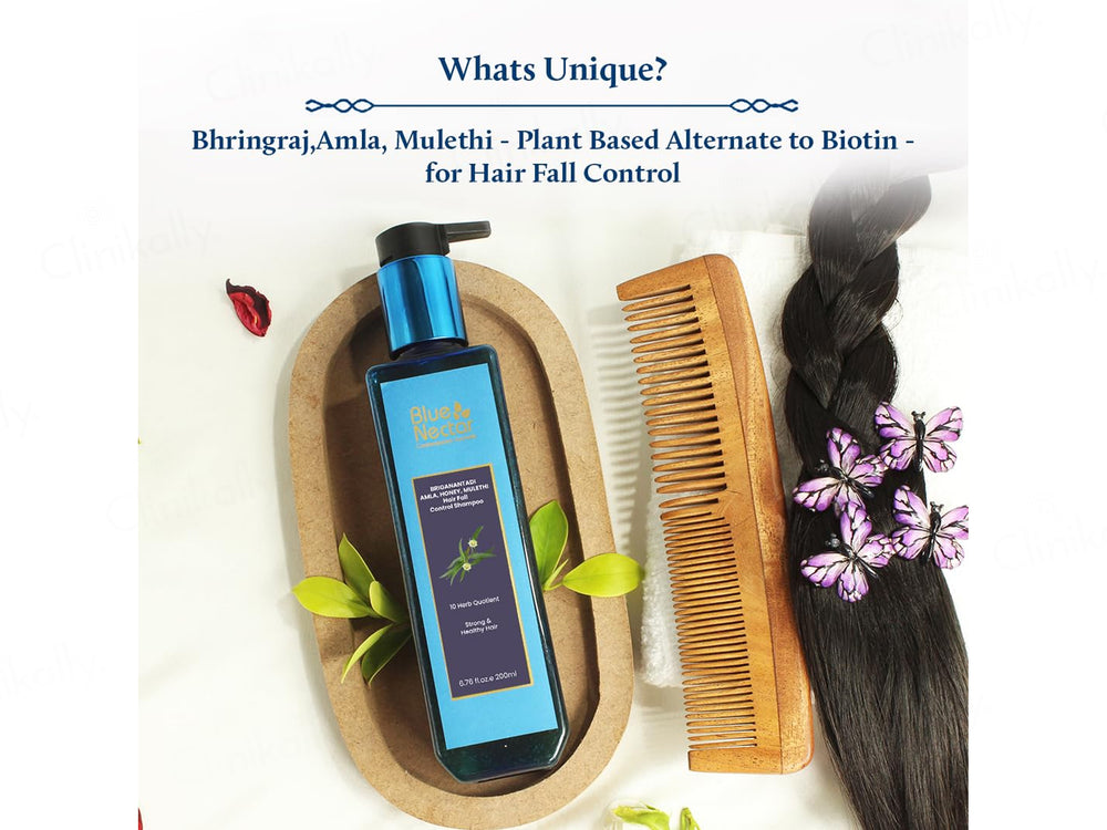 Blue Nectar Briganantadi Amla Anti Hair Fall Shampoo