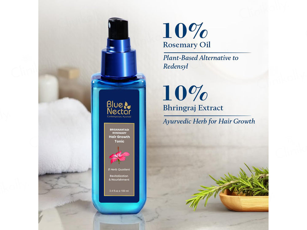 Blue Nectar Briganantadi Rosemary Hair Growth Tonic