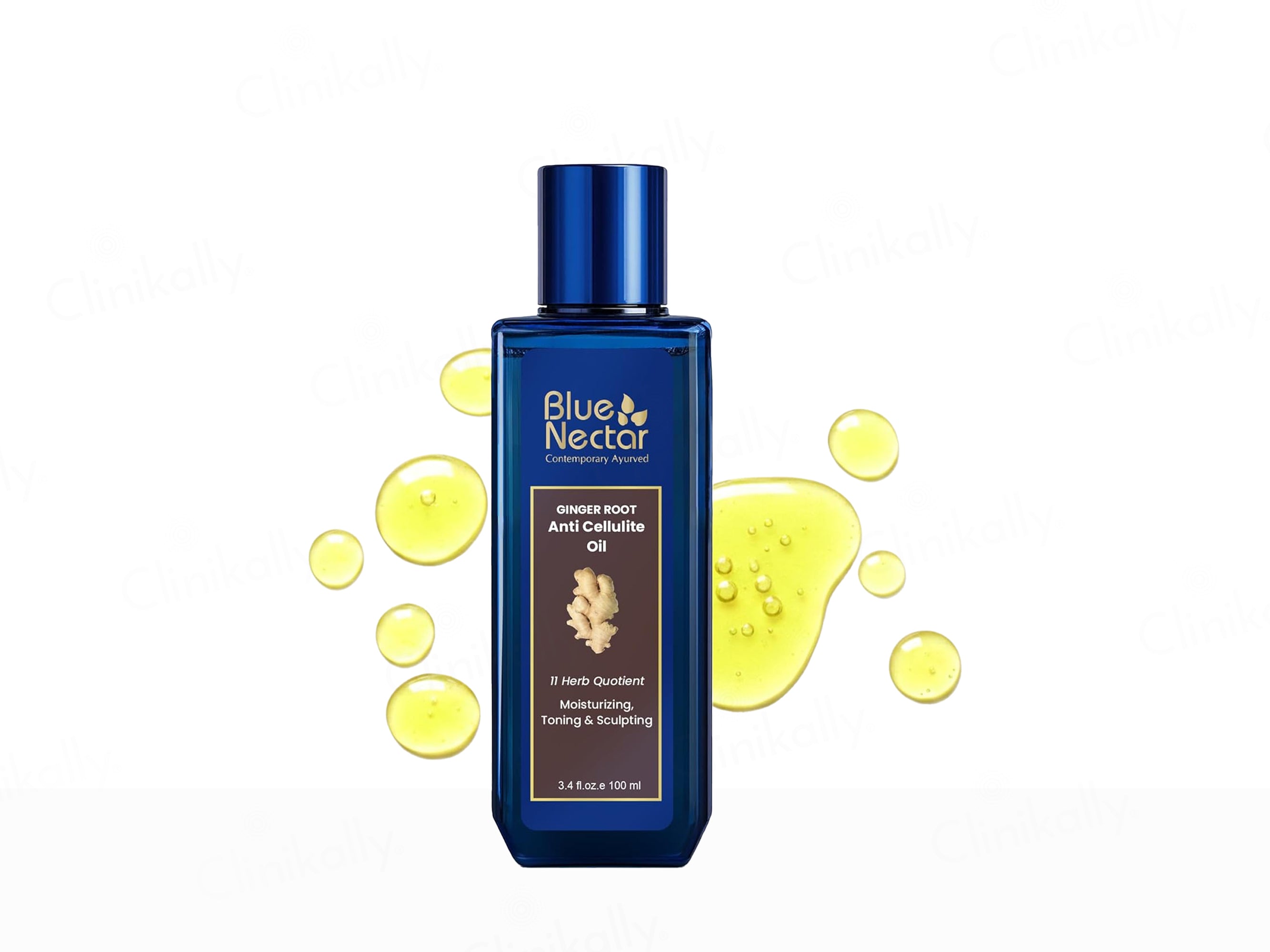 Blue Nectar Ginger Root Anti Cellulite Oil