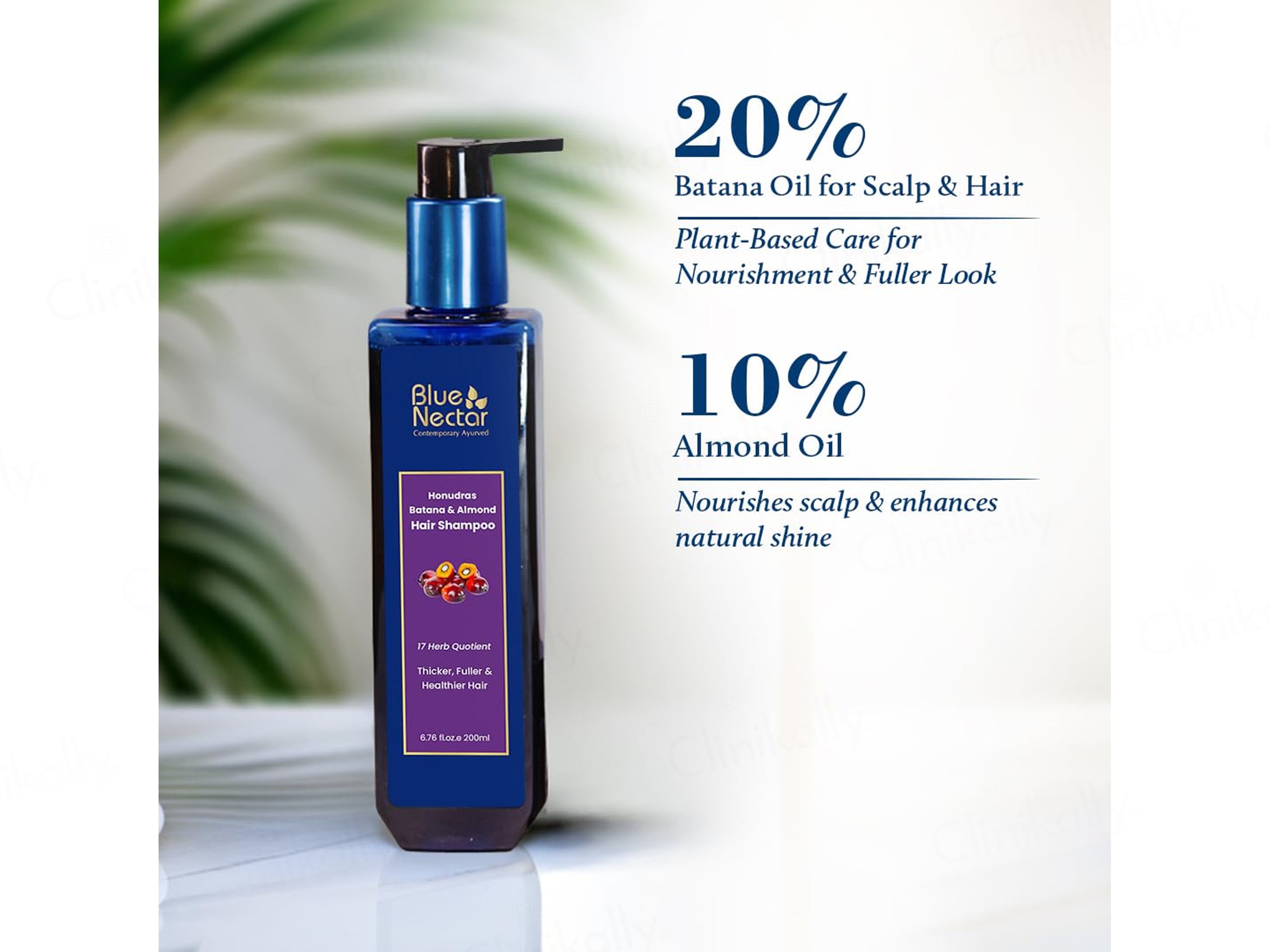 Blue Nectar Honduras Batana & Almond Hair Shampoo