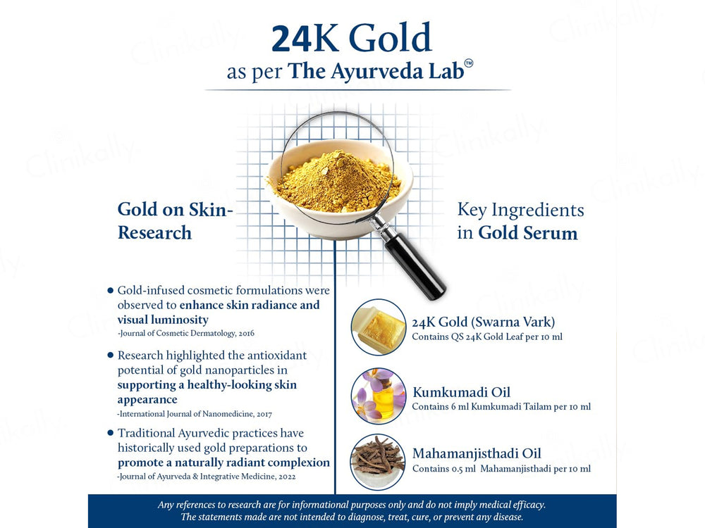 Blue Nectar Kumkumadi 24K Gold Face Serum