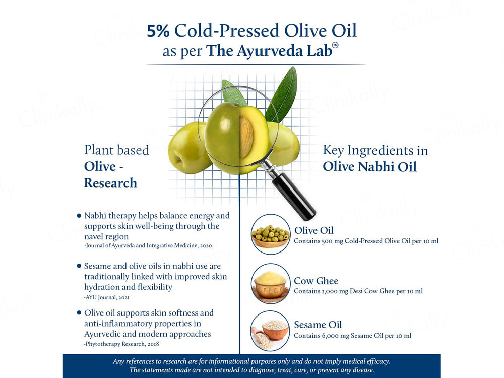 Blue Nectar Niraa Nabhi Oil With Ghee & Olive Oil