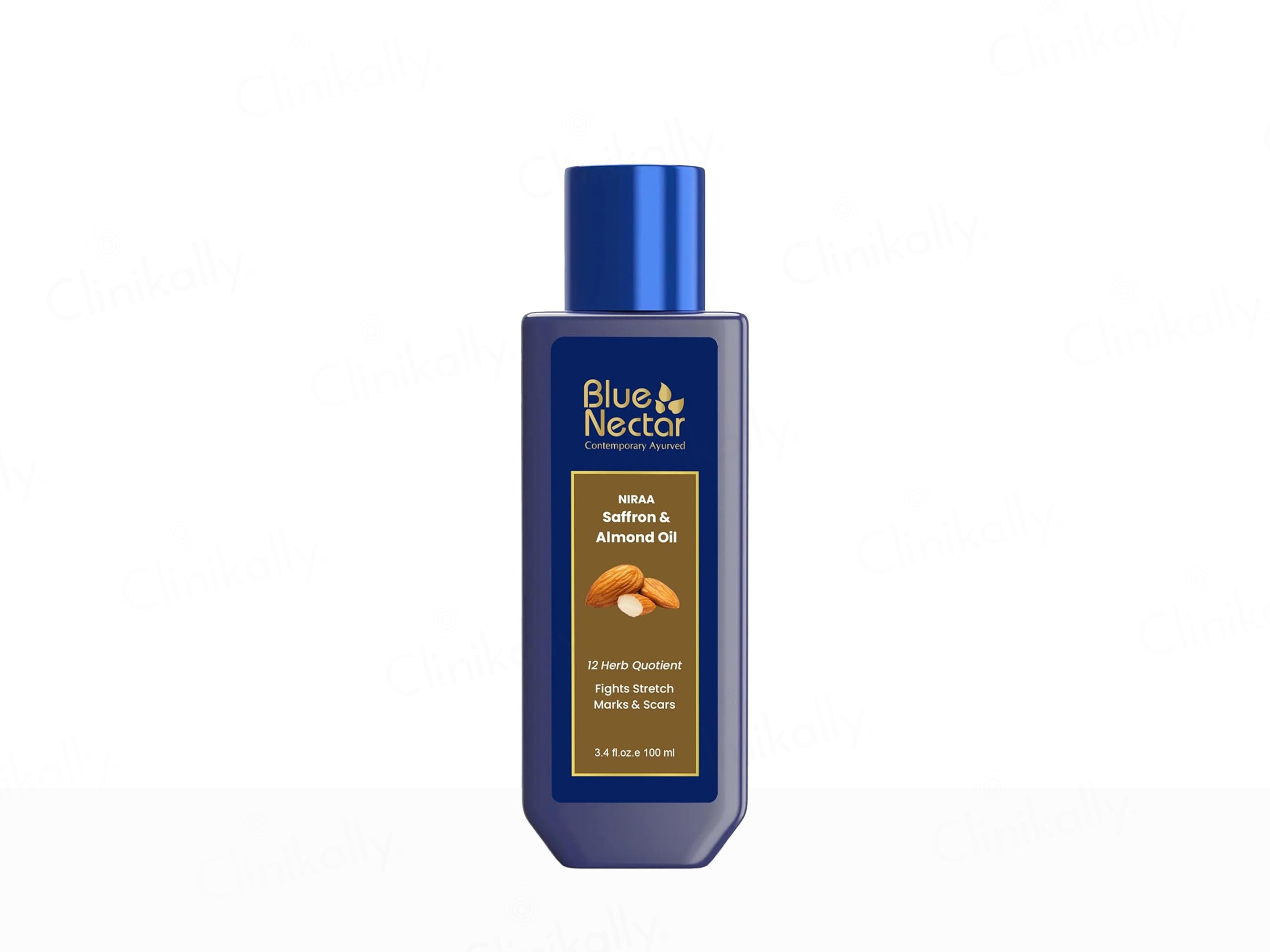 Blue Nectar Niraa Saffron & Almond Oil For Stretch Marks