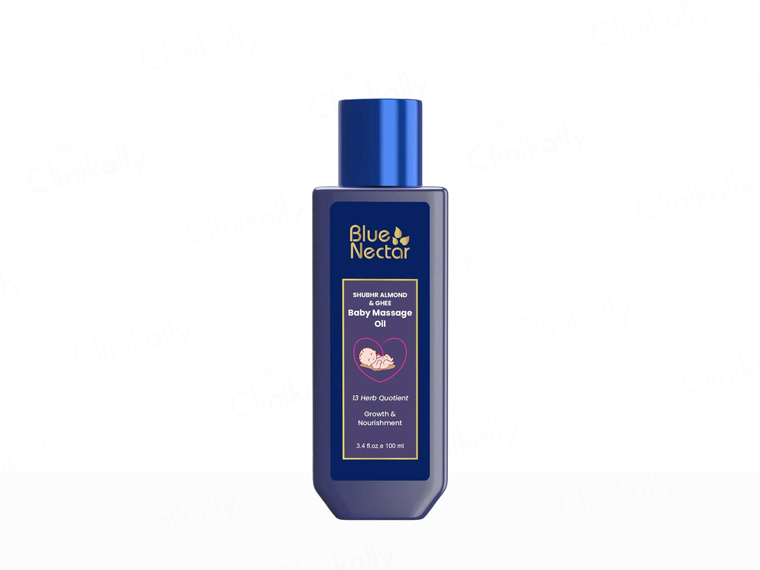 Blue Nectar Shubhr Almond & Ghee Baby Massage Oil