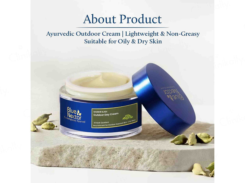 Blue Nectar Shubhr Eladi Outdoor Day Cream SPF 30 For Men