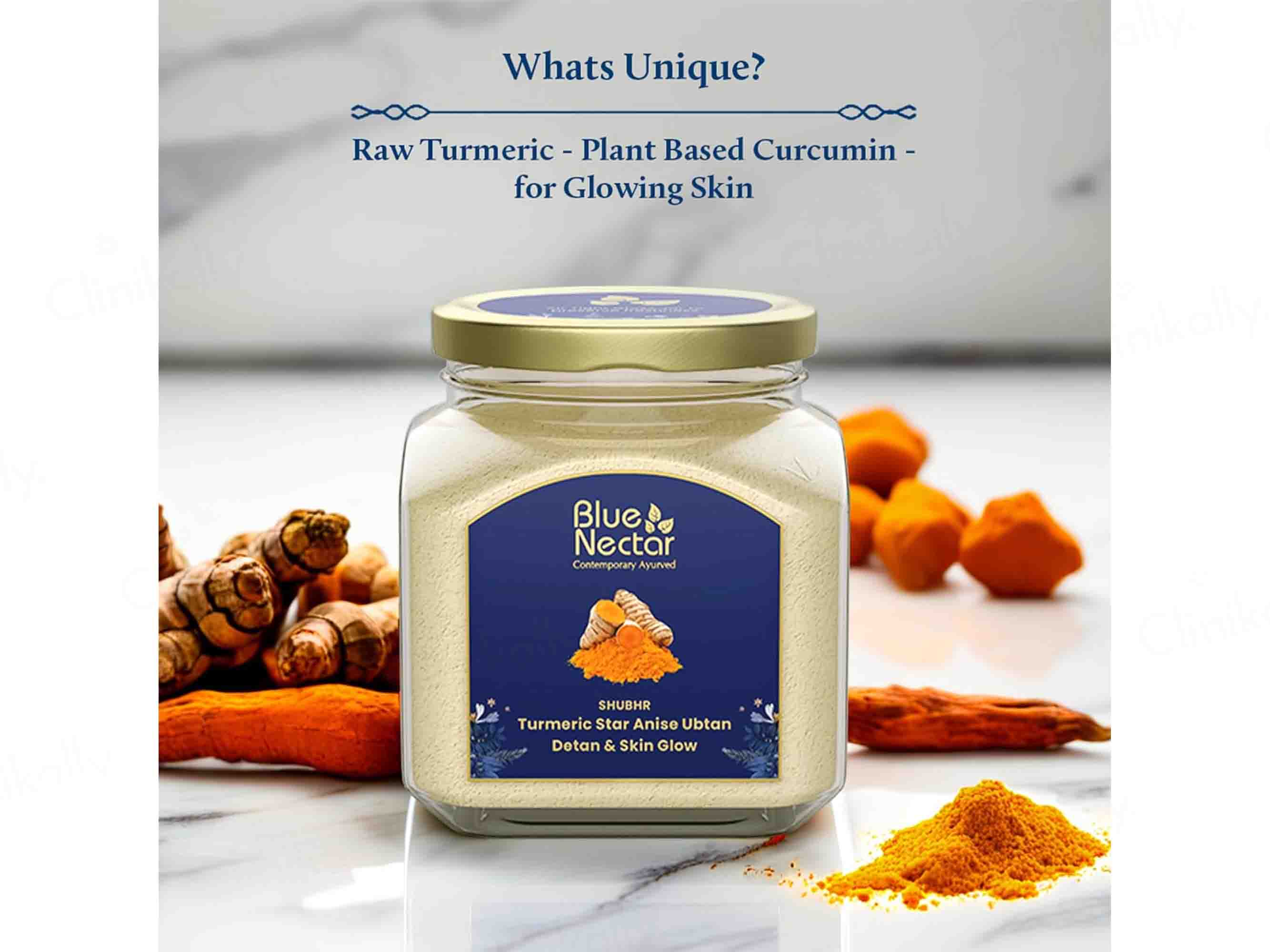 Blue Nectar Shubhr Turmeric Star Anise Ubtan Powder Face Pack
