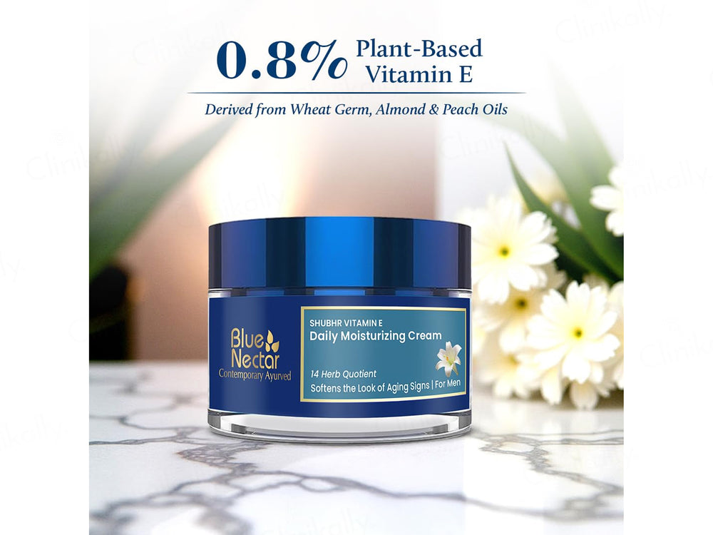 Blue Nectar Shubhr Vitamin E Daily Moisturizing Cream For Men
