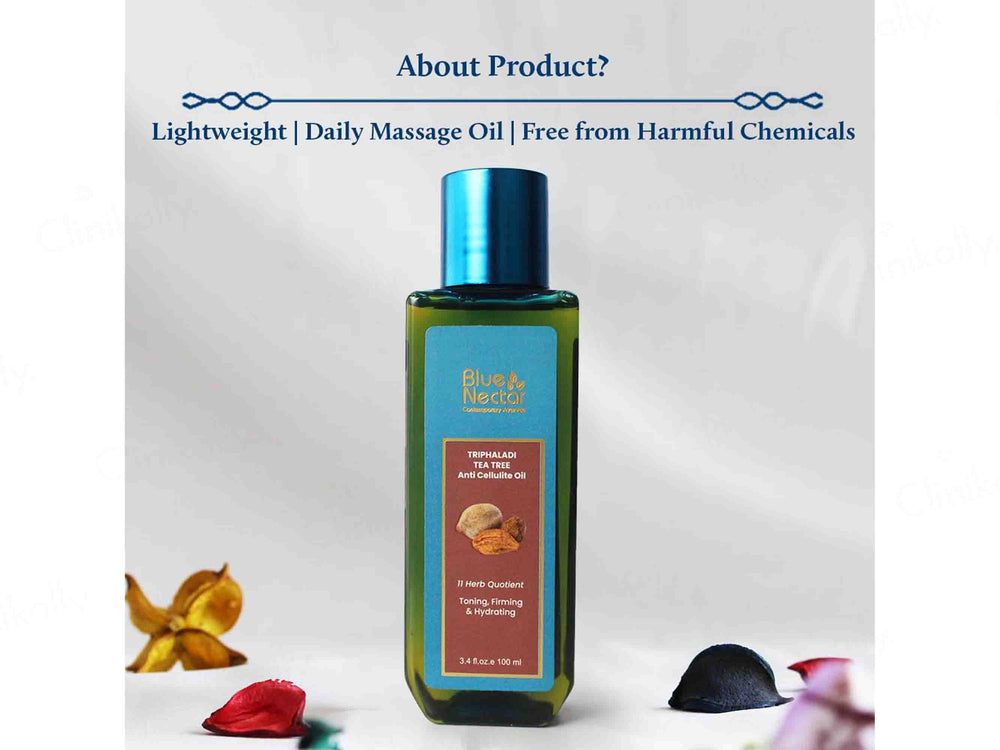 Blue Nectar Triphaladi Tea Tree Firming Body Oil