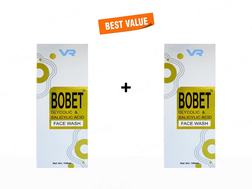Bobet Glycolic & Salicylic Acid Face Wash