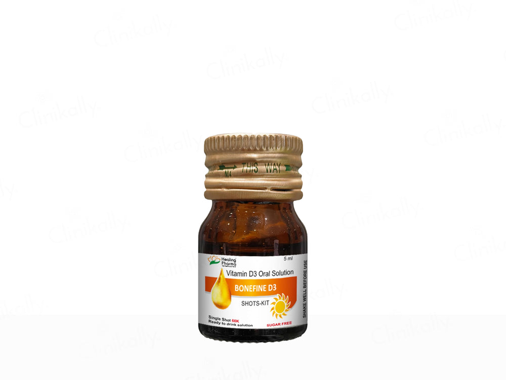 Bonefine D3 60000 IU Sugar Free Nano Shots Oral Solution