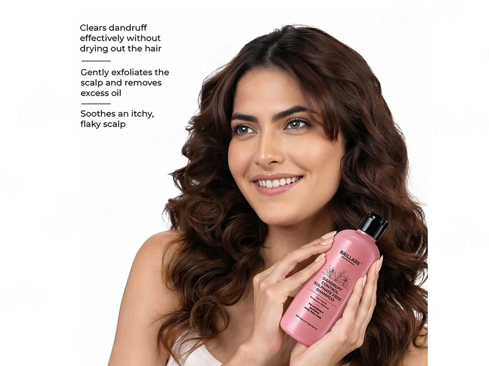 Brillare Dandruff Control Sulphate Free Shampoo