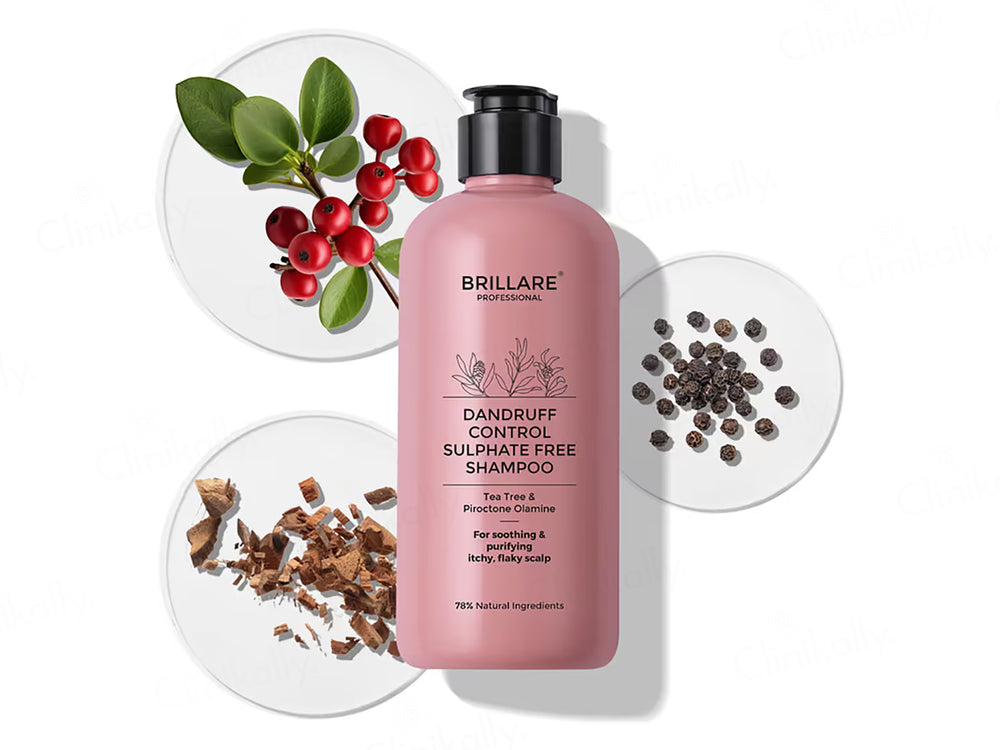 Brillare Dandruff Control Sulphate Free Shampoo