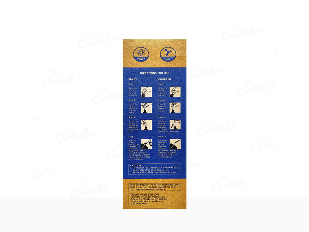 Brintop Moist 10% Topical Solution