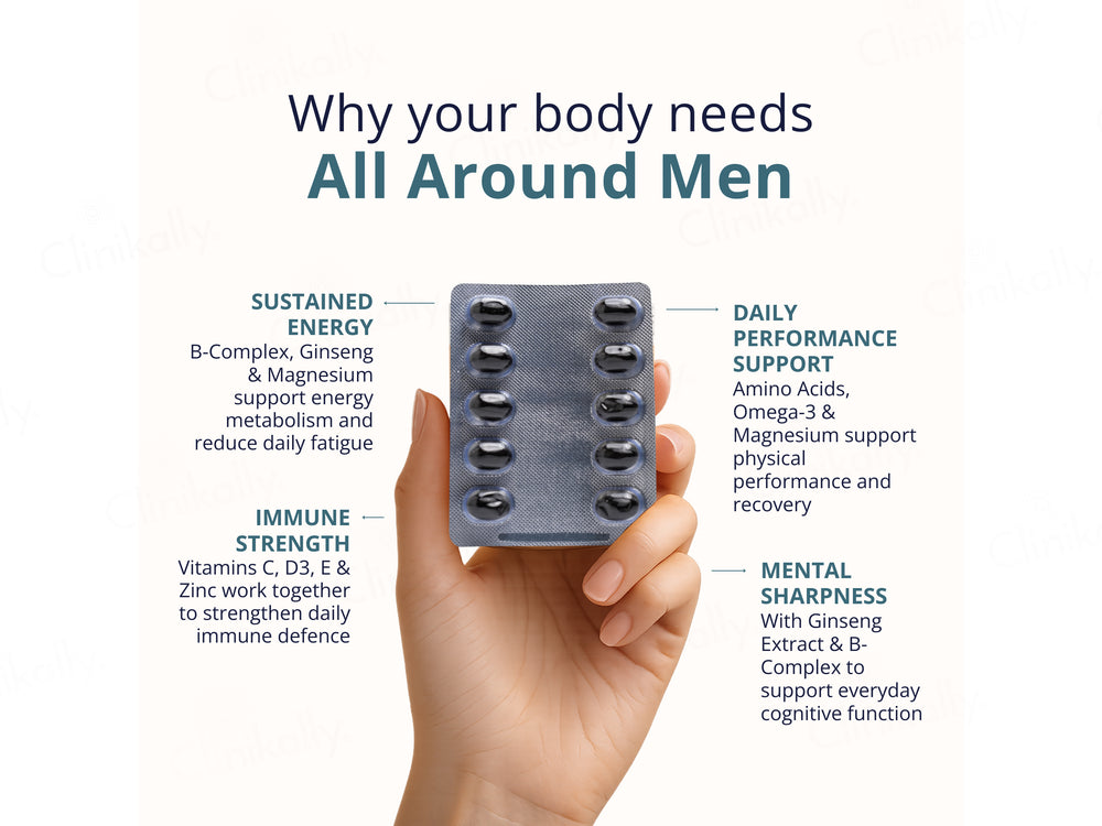 Briyo All Around Men Dietary Supplement Capsule