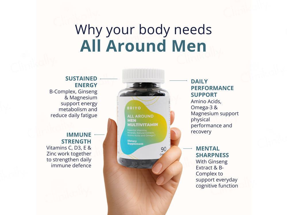 Briyo All Around Men Dietary Supplement Capsule