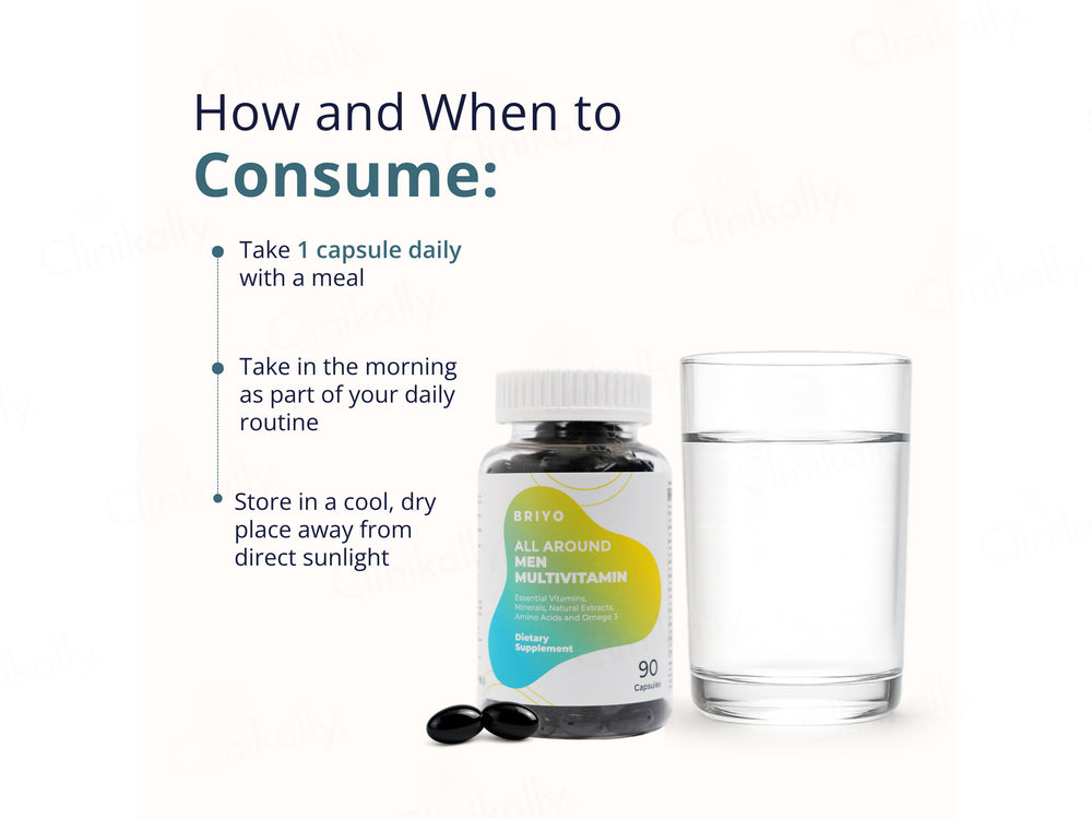 Briyo All Around Men Dietary Supplement Capsule