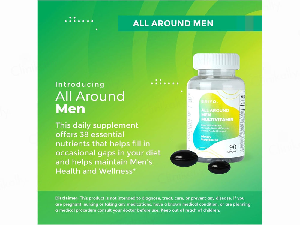 Briyo All Around Men Dietary Supplement Capsule