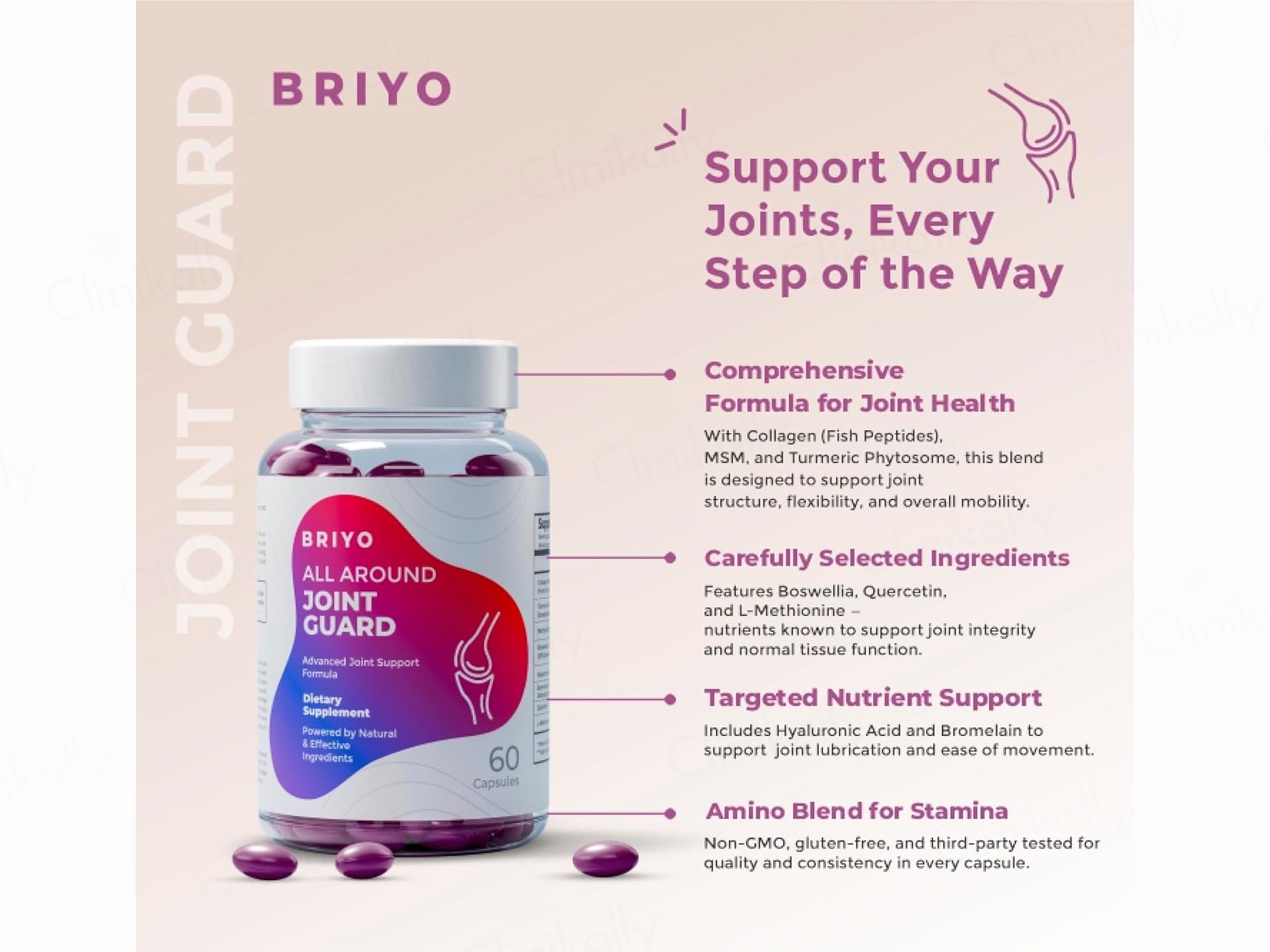 Briyo All Round Joint Guard Dietary Supplement Capsule