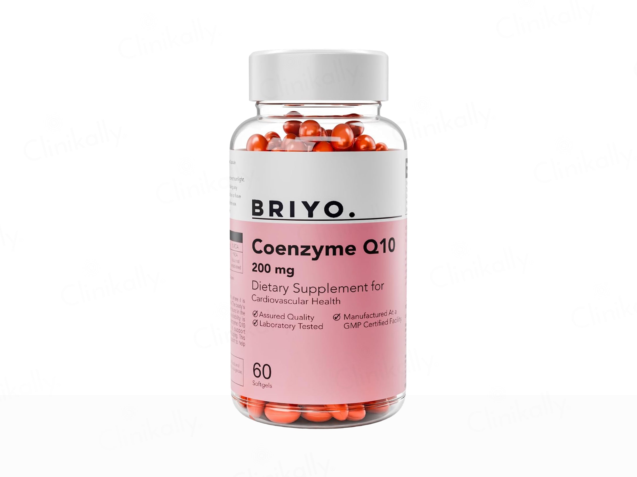 Briyo Coenzyme Q10 200 mg Dietary Supplement Capsule