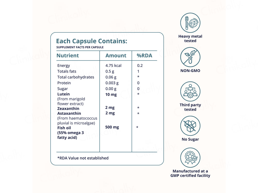 Briyo Optivital Eye Health Supplement Capsule