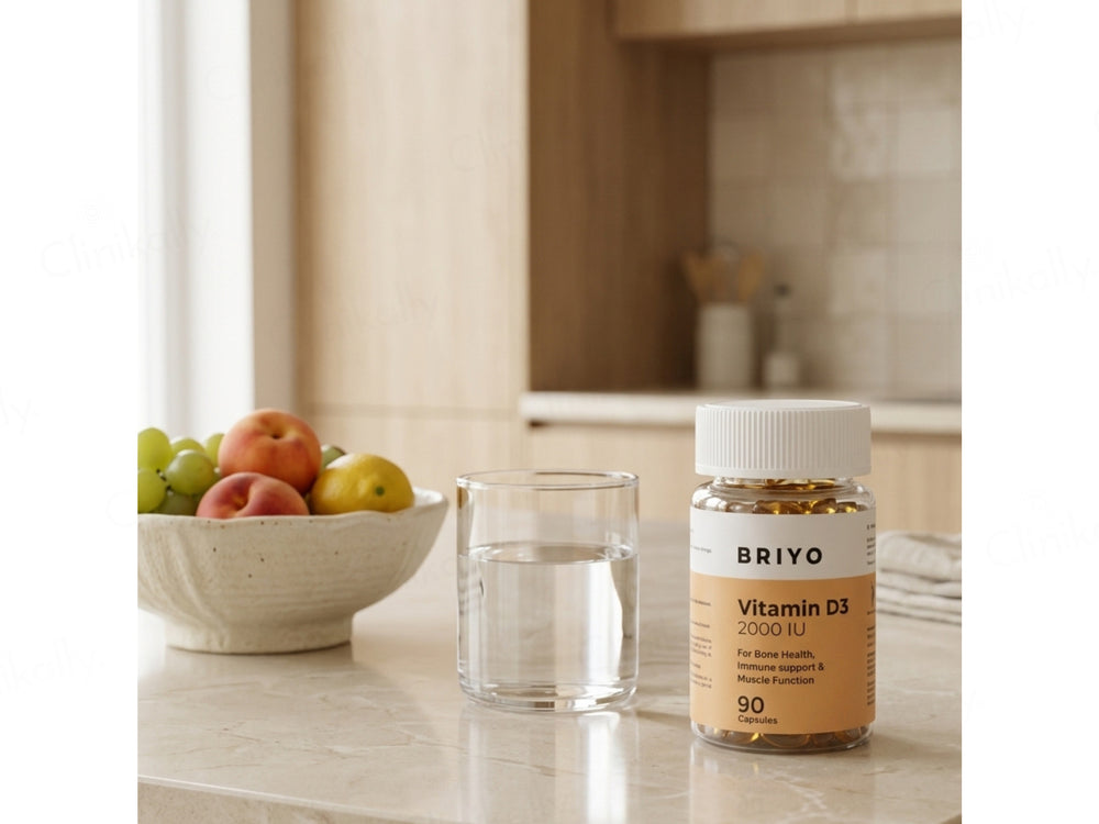 Briyo Vitamin D3 2000 IU Capsule