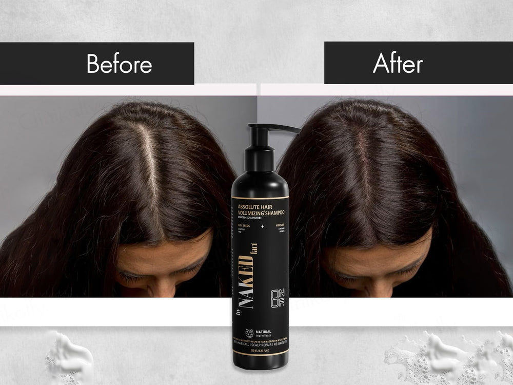 By Naked Fact Absolute Hair Volumizing Keratin + Soya Protein Shampoo