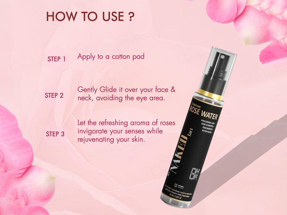 By Naked Fact Devinepure Pore Tightening & Cleansing Rose Water