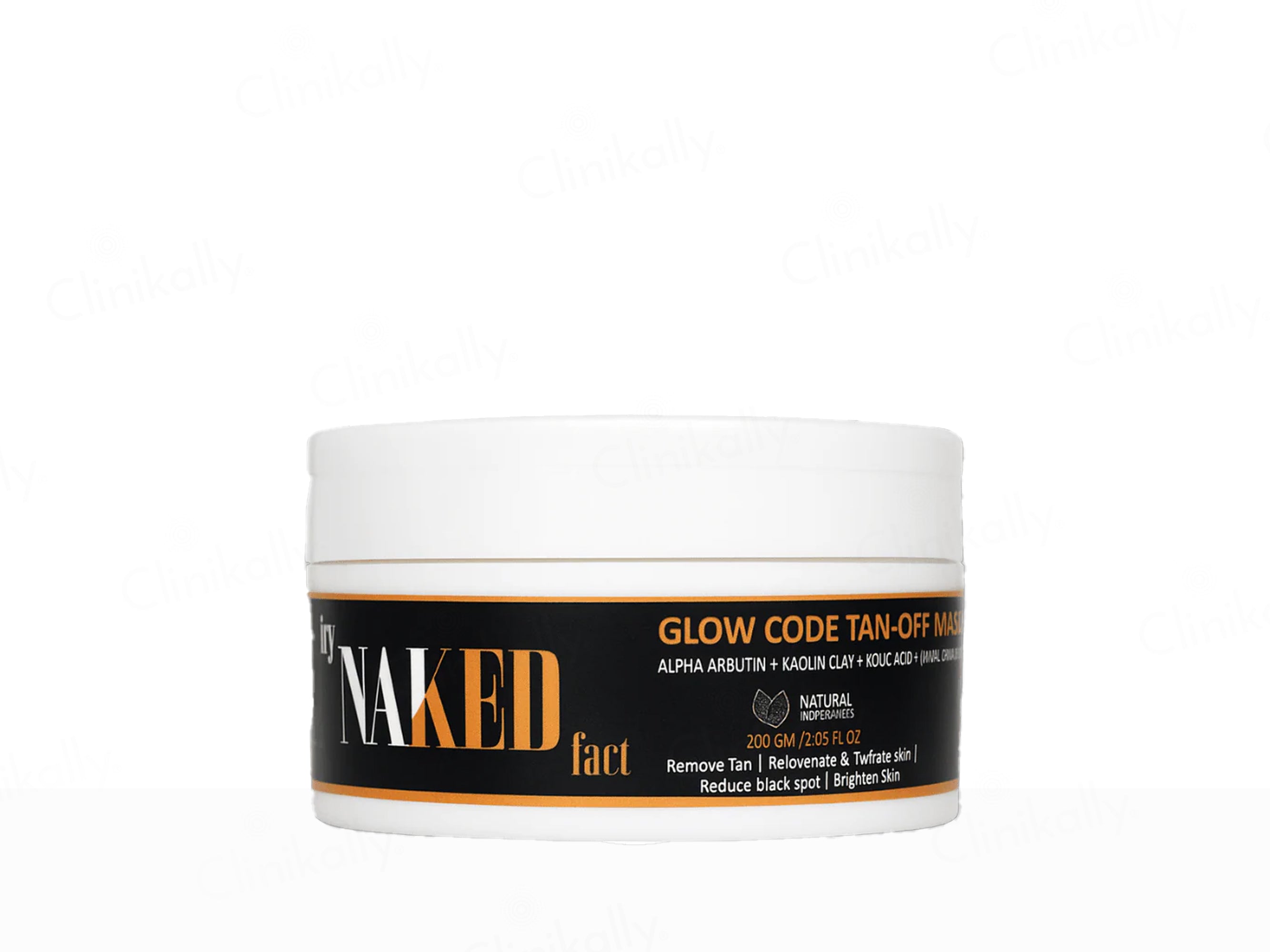 By Naked Fact Glow Code Tan-Off Mask