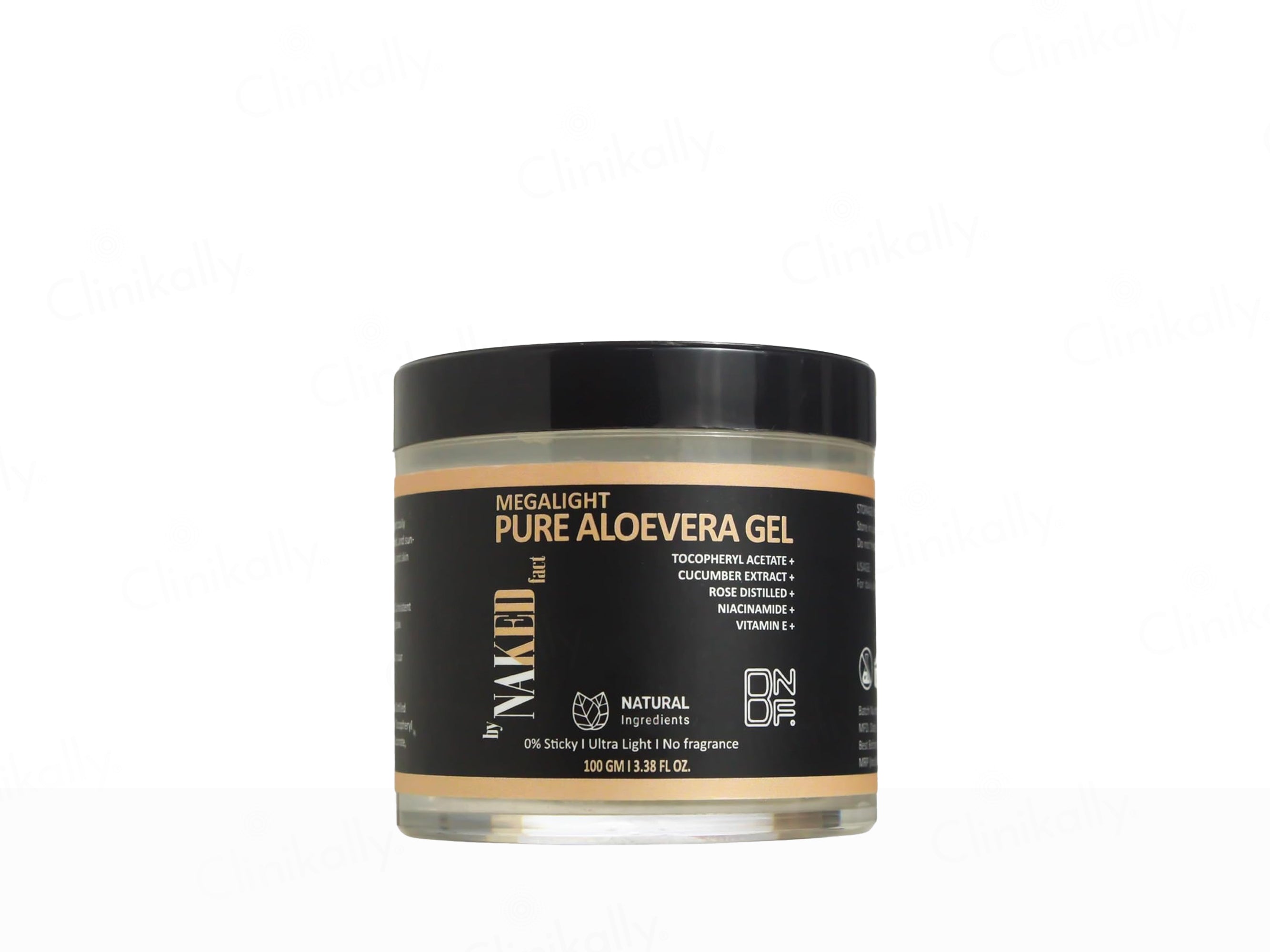 By Naked Fact Megalight Pure Aloevera Gel