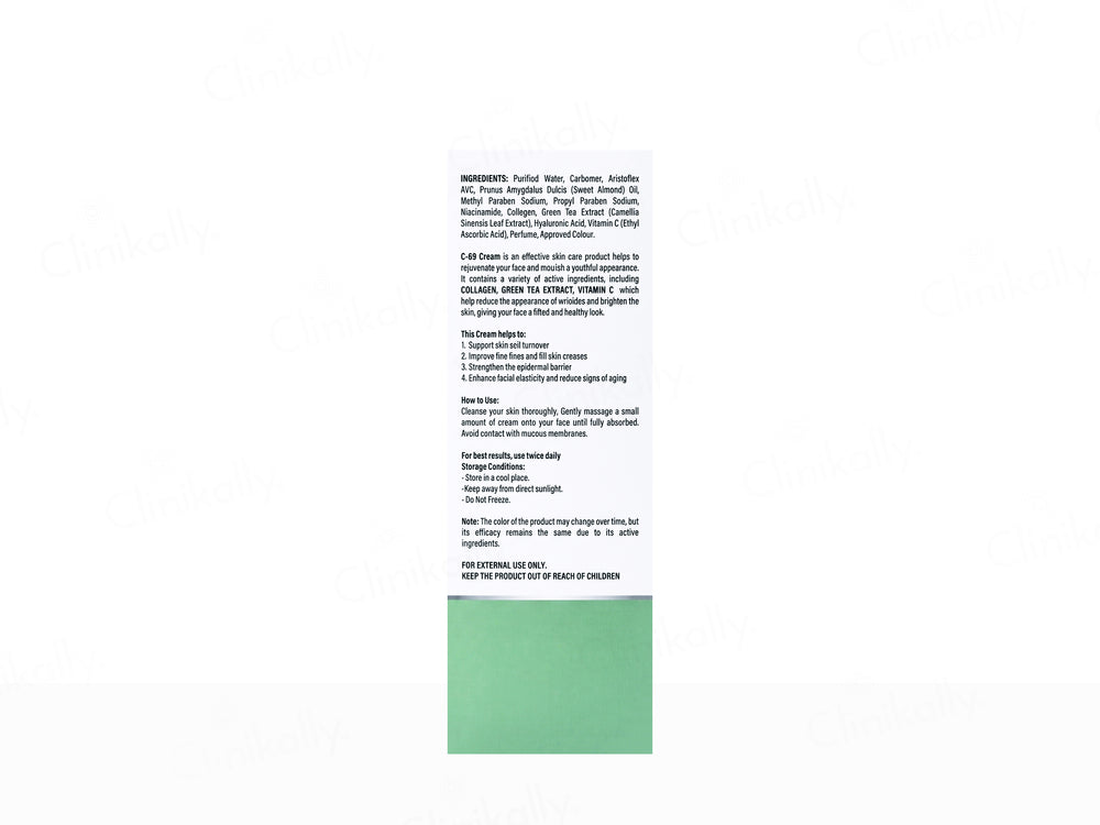 C-69 Collagen & Hyaluronic Acid Cream