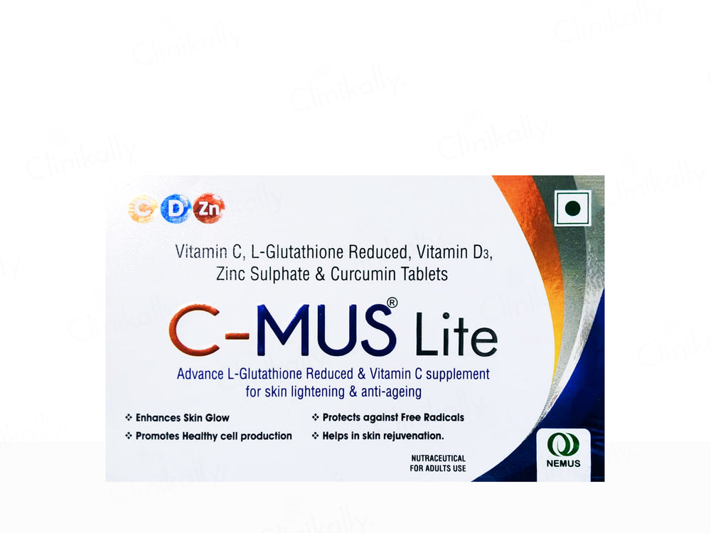 C-Mus Lite Advance Skin Lightening & Anti-Ageing Tablet