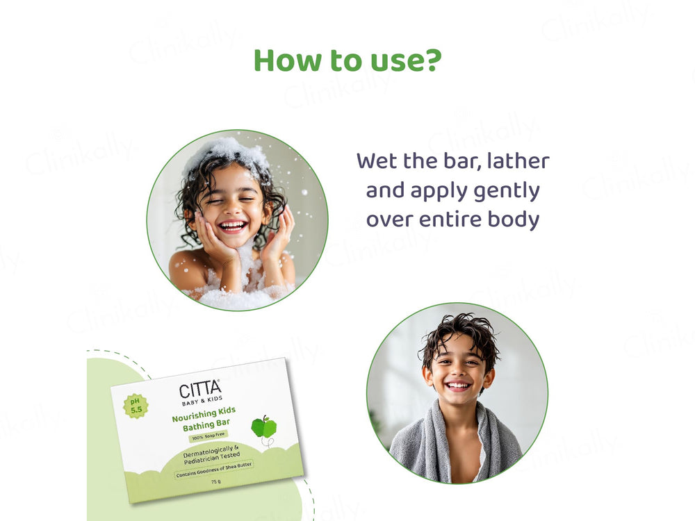 CITTA Baby & Kids Nourishing Bathing Bar