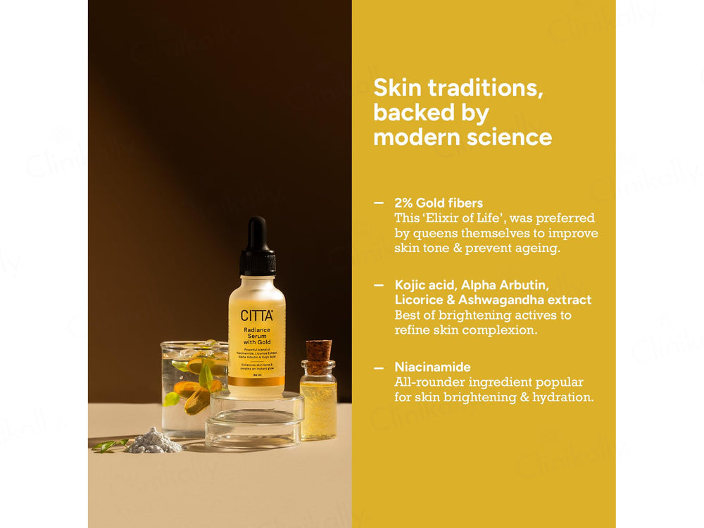 CITTA Radiance Gold Face Serum