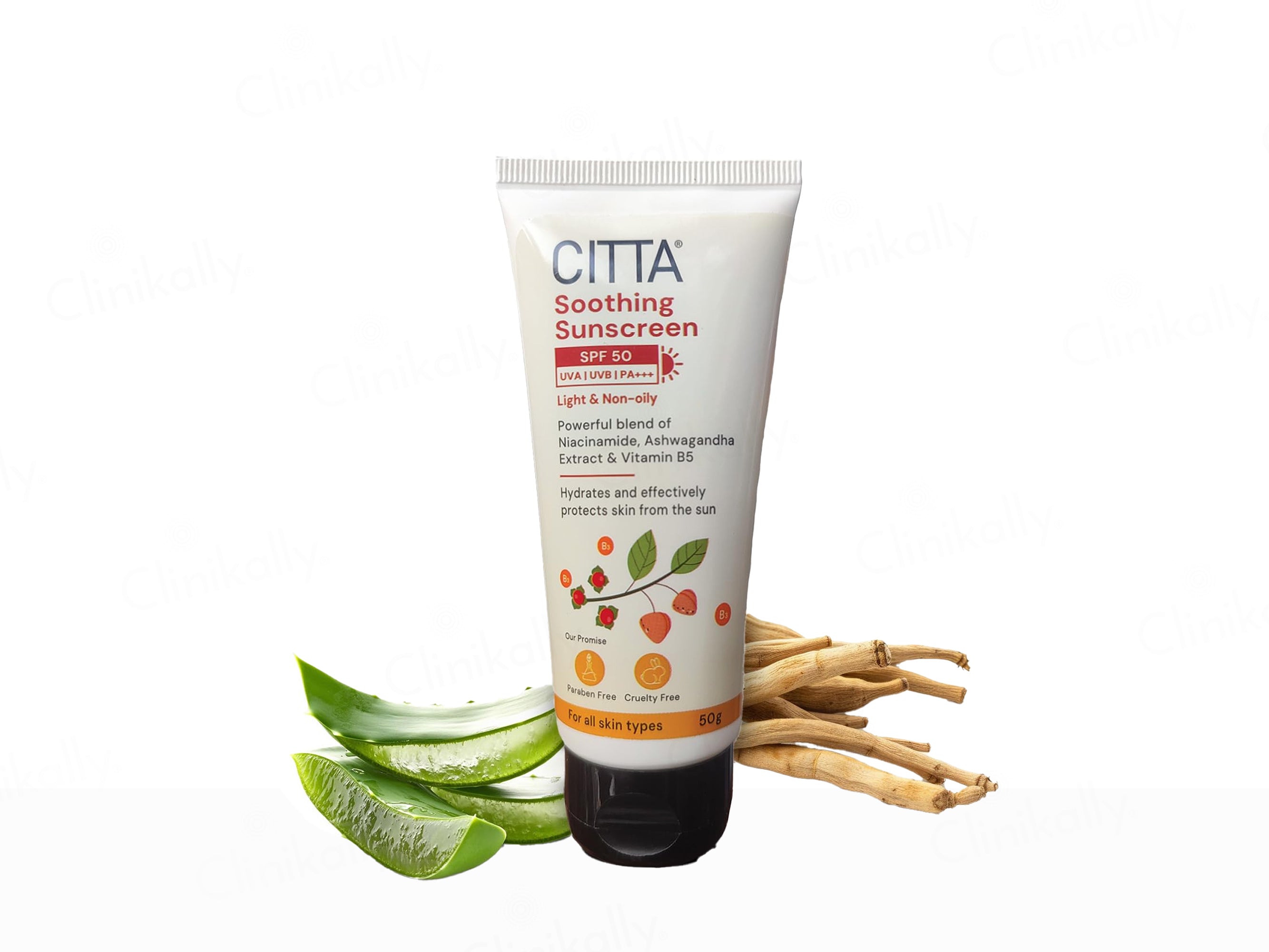 CITTA Soothing Sunscreen SPF 50 PA+++