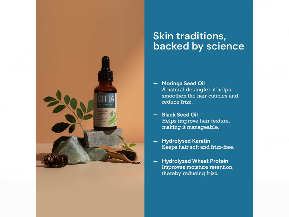 CITTA Super Light Anti-Frizz Hair Serum