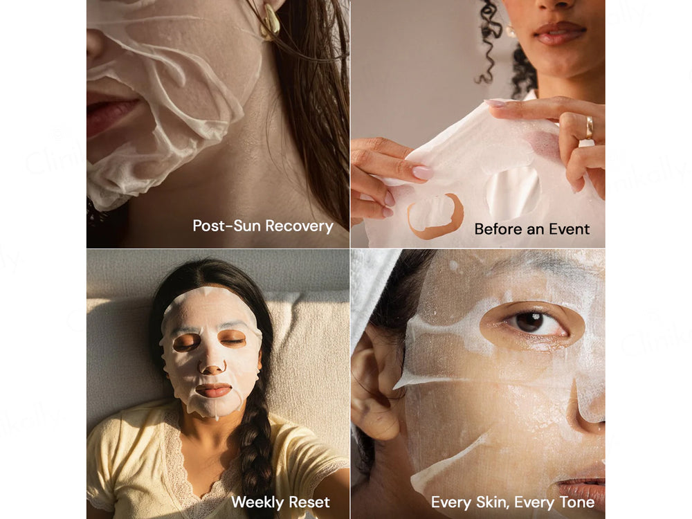CITTA Tan Ko Bye Brightening Face Sheet Mask