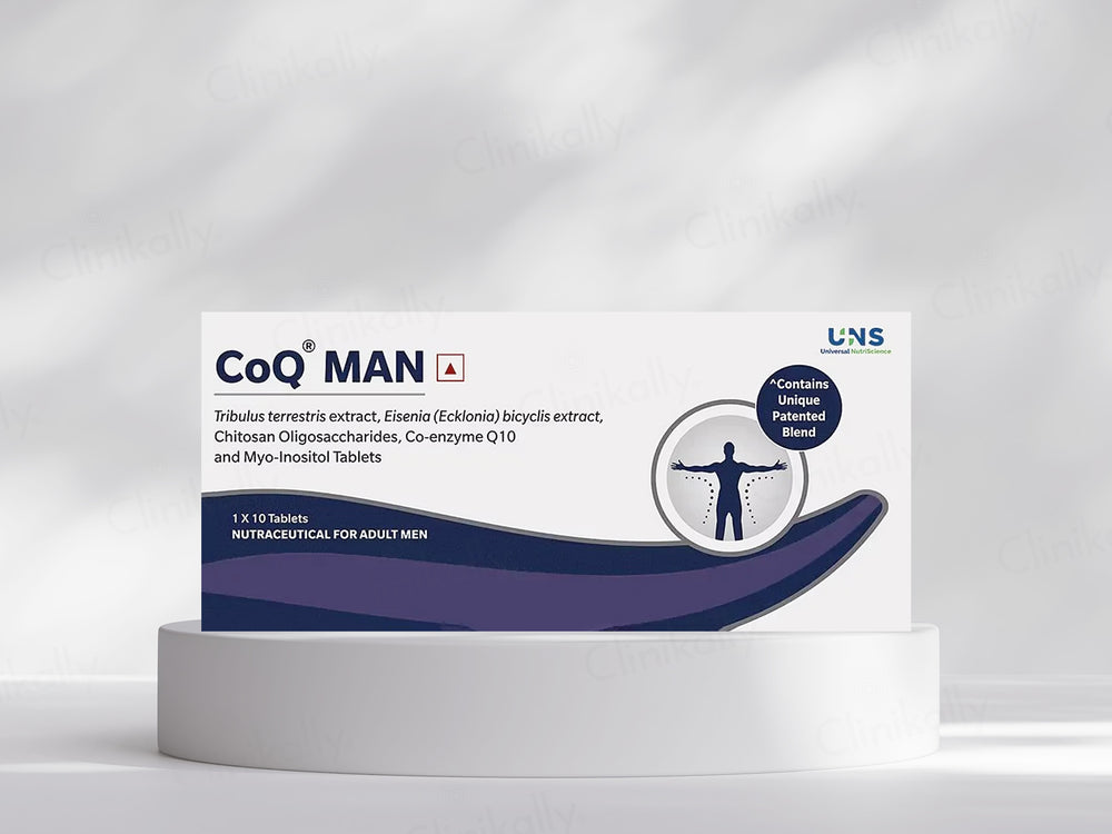 CoQ Man Nutraceutical Tablet For Adult Men