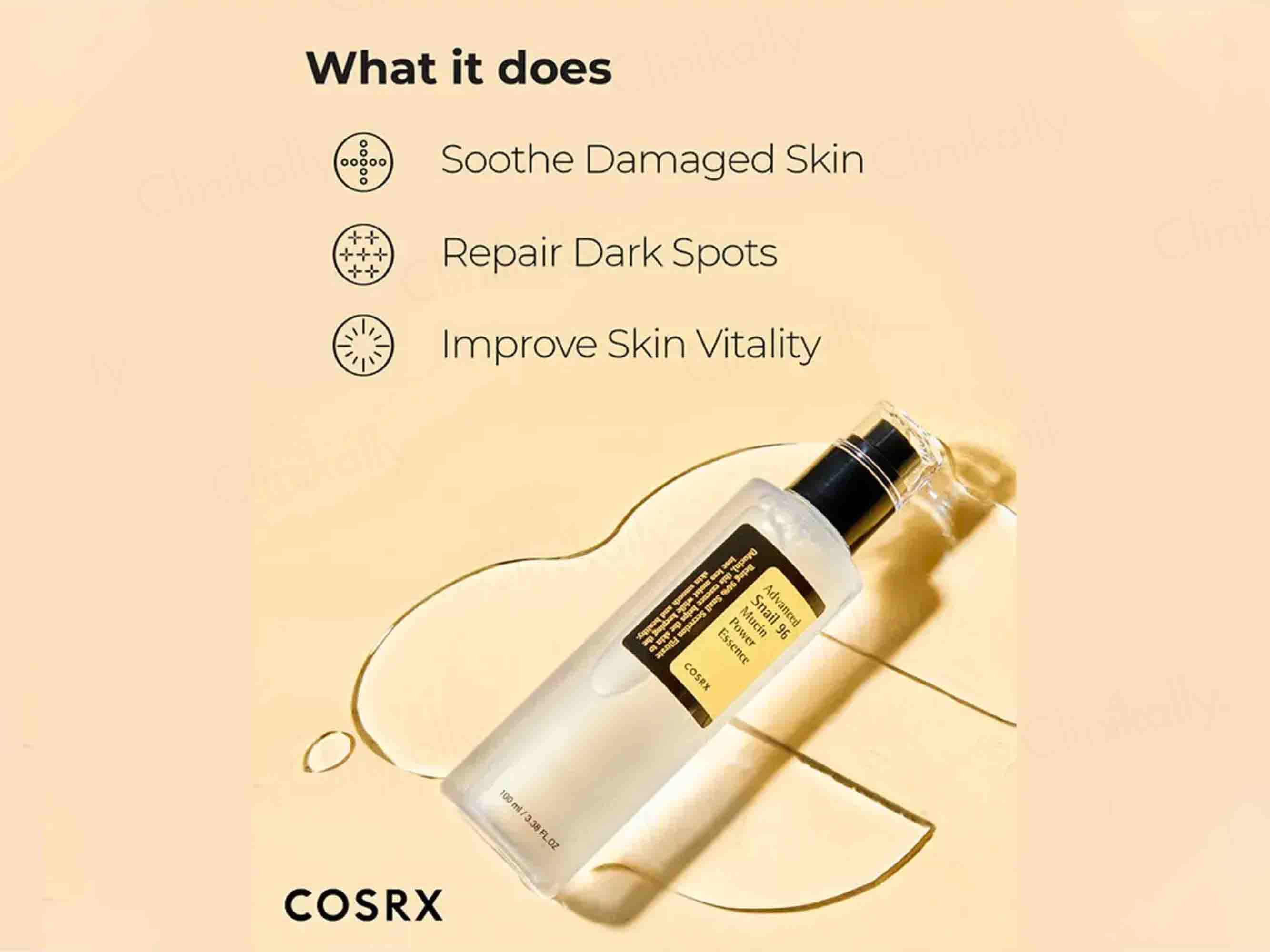 Cosrx Advanced Snail 96 Mucin Power Essence - Clinikally