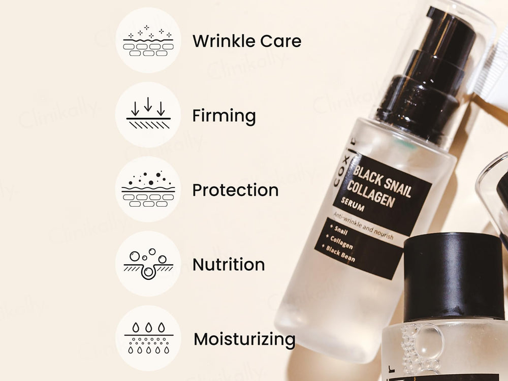 COXIR Black Snail Collagen Serum