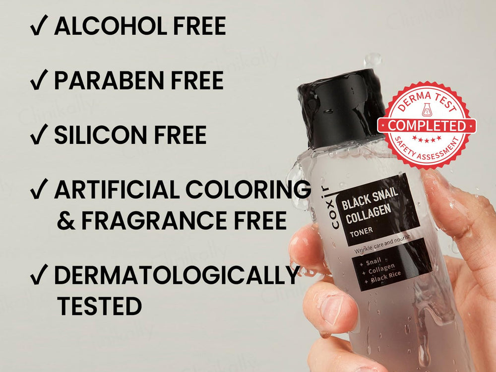 COXIR Black Snail Collagen Toner