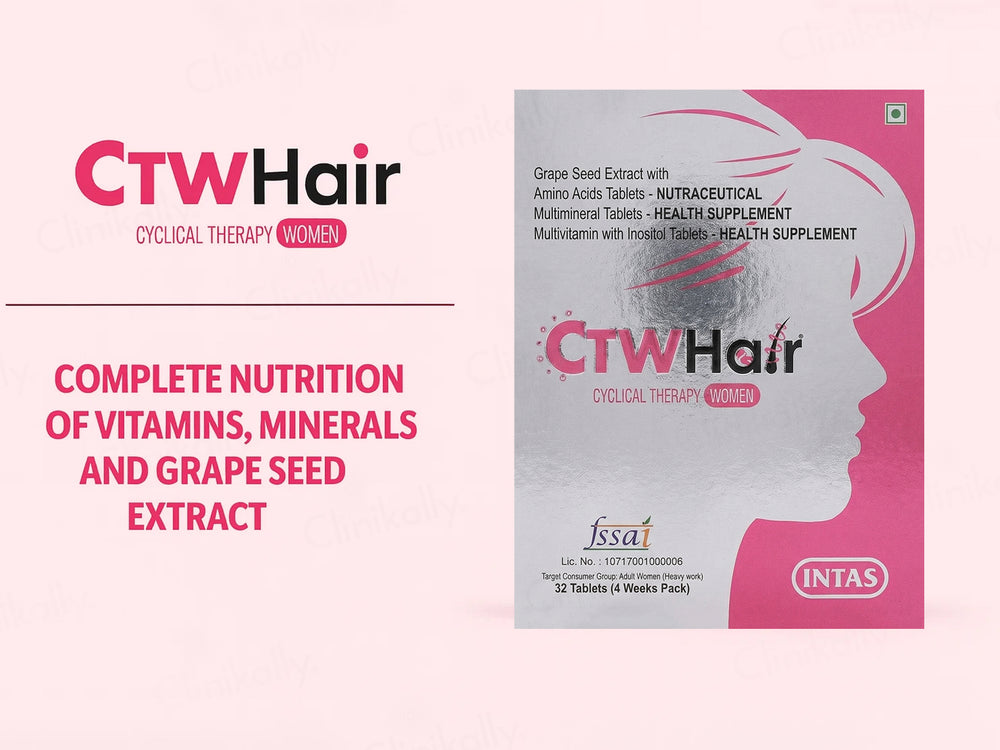 CTW Hair Cyclical Therapy Supplement Kit For Women
