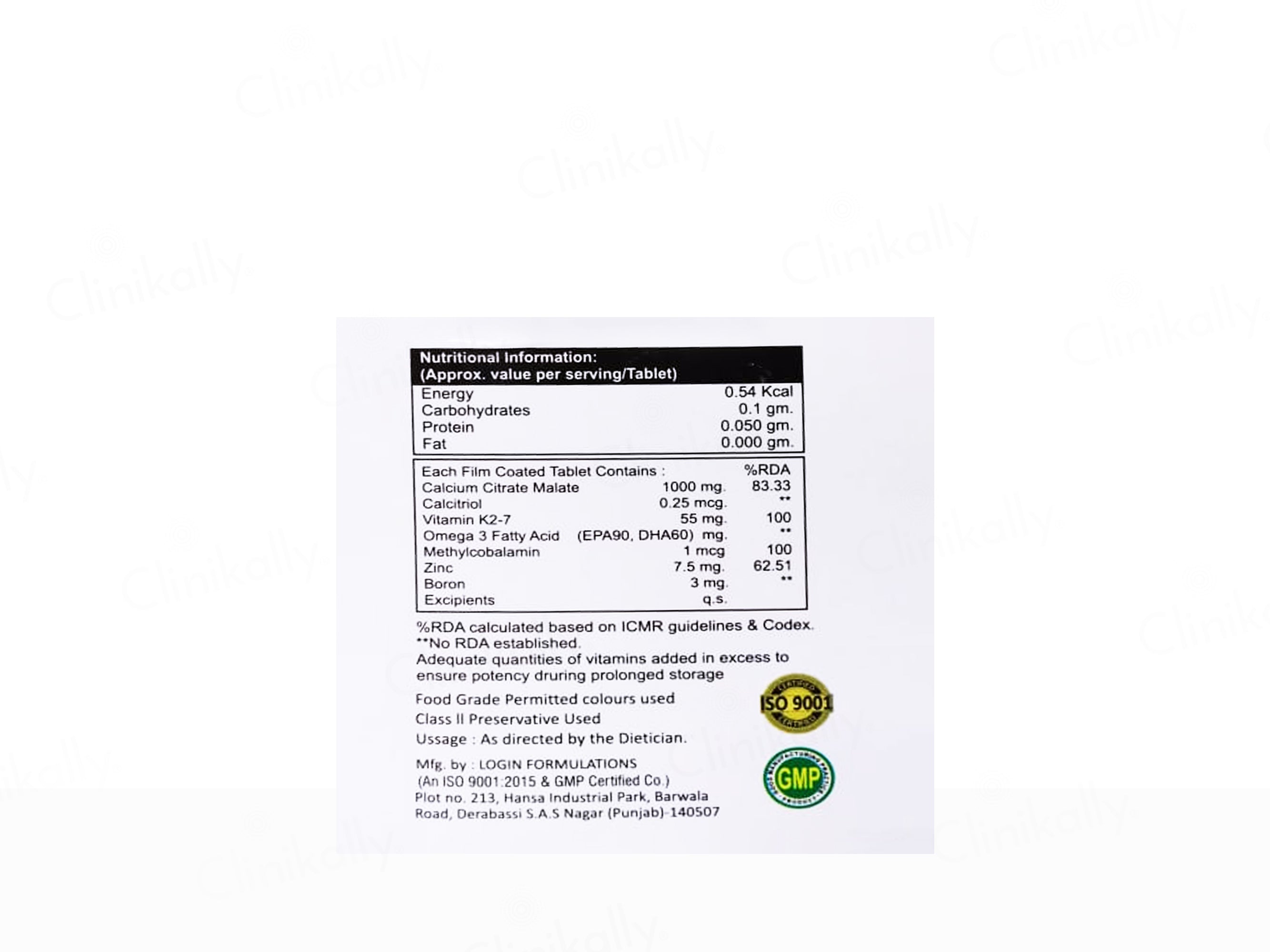 Calci-K2 Tablet