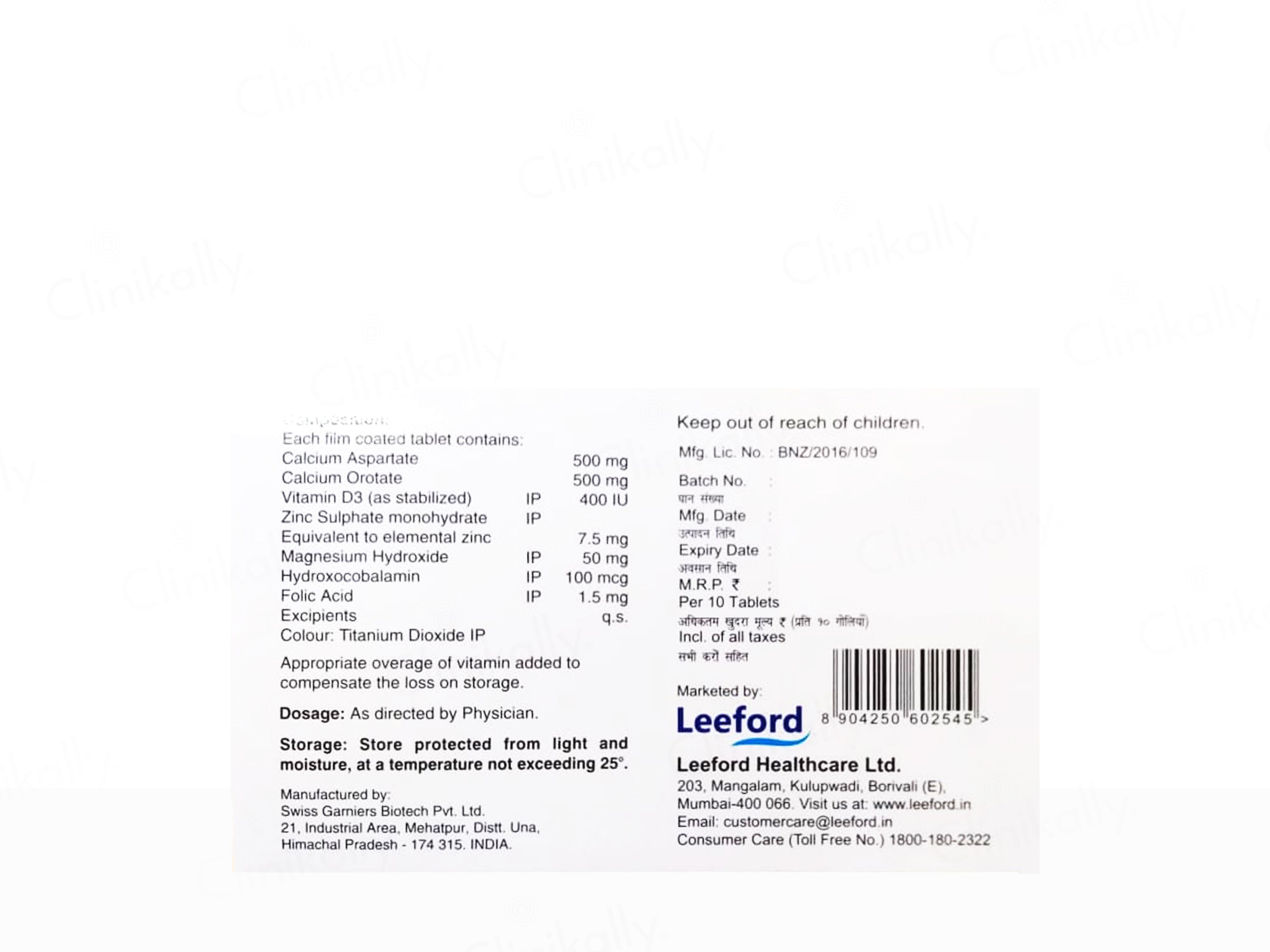 Calcijoint Forte Tablet