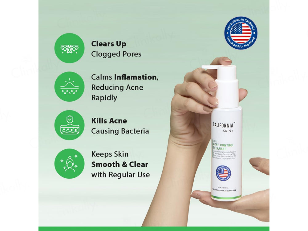 California Skin+ Acne Control Cleanser