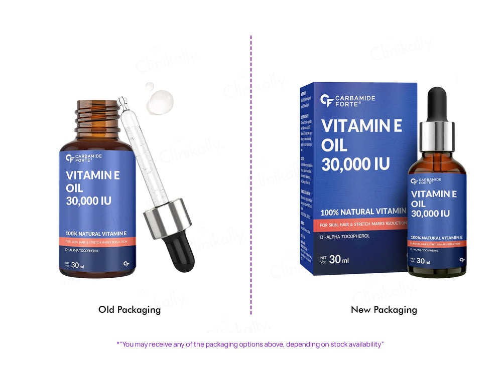 Carbamide Forte 100% Natural Vitamin E 30000 IU Oil