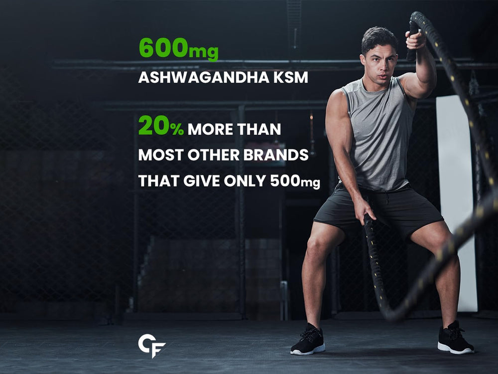 Carbamide Forte Ashwagandha 600mg KSM-66 Health Supplement Tablet