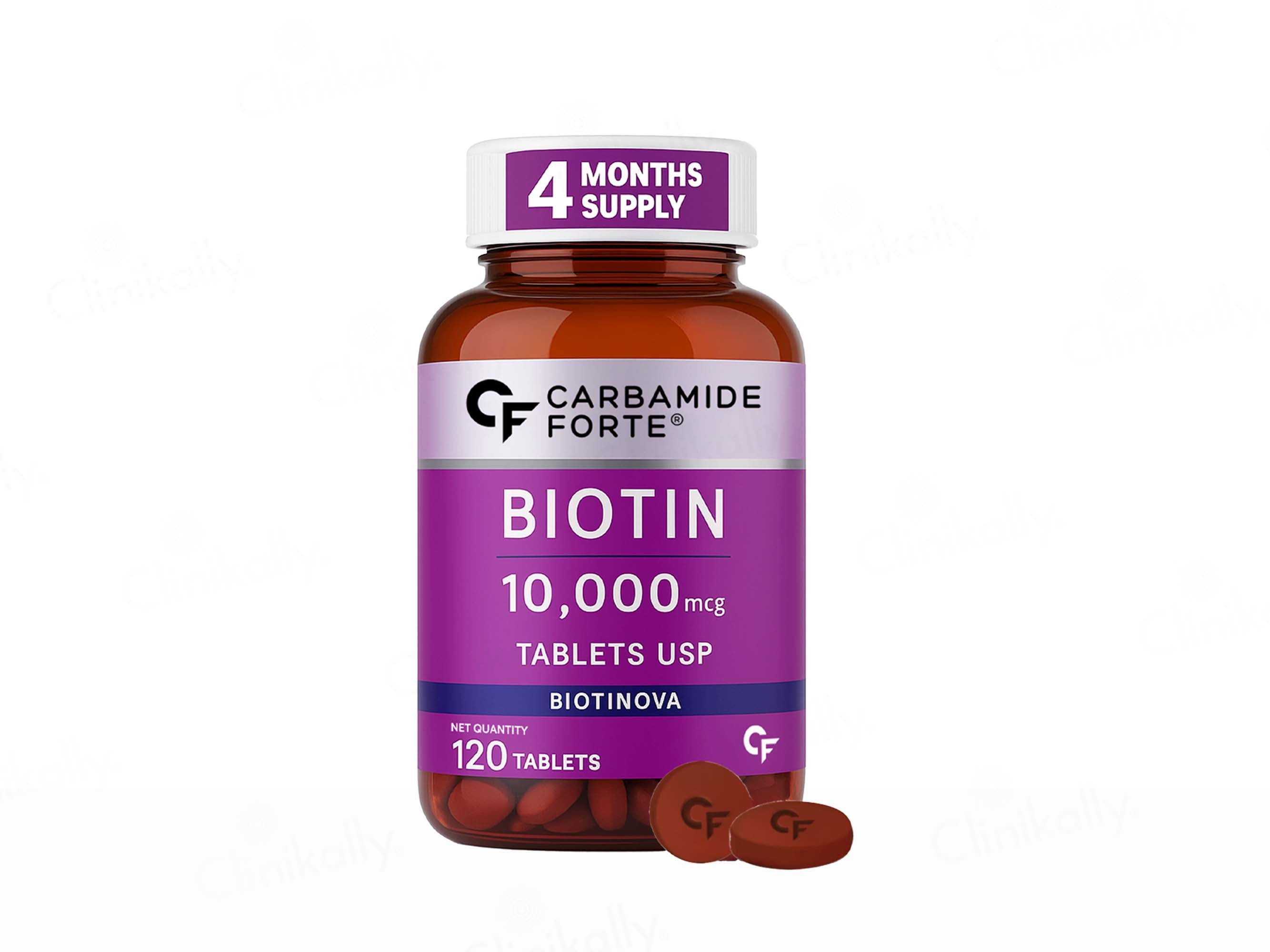 Carbamide Forte Biotin 10000mcg Tablet