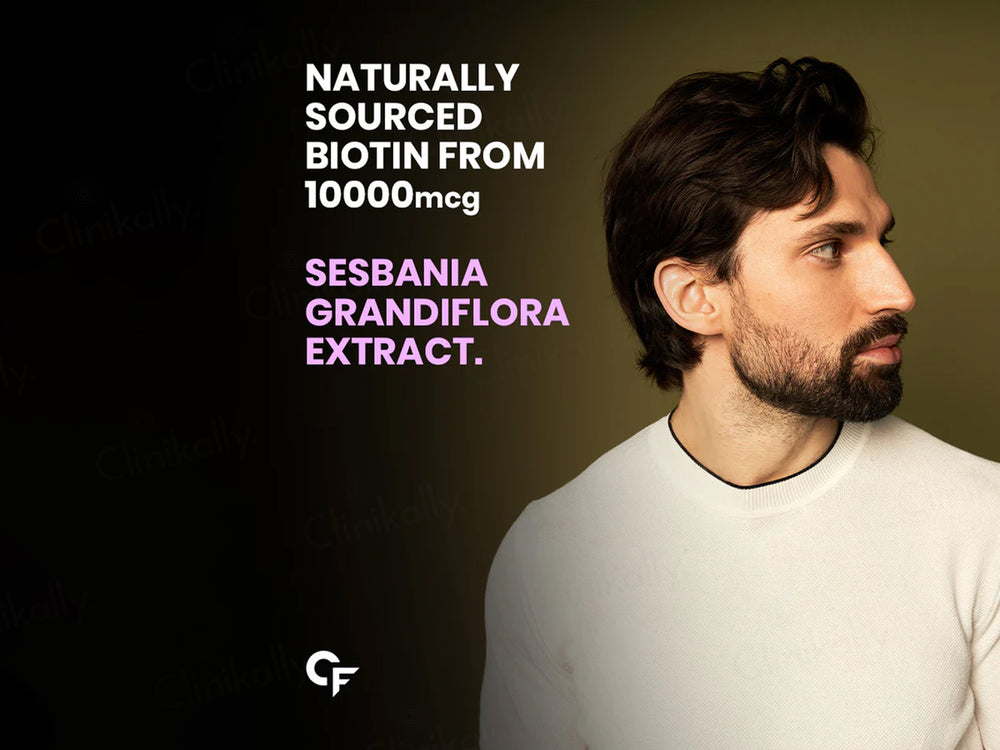 Carbamide Forte Biotin With Amla, Brahmi & Bamboo Extract Nutraceutical Tablet